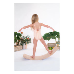 Ina Swim - Mara Striped One-Piece Swimsuit | Coral