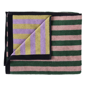 La cerise sur le gâteau - Charly bath towel | Green