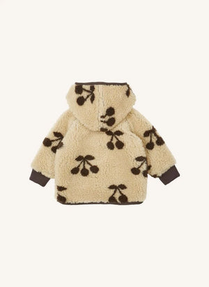 Emile et Ida - Cerises Bébé Sherpa Mont | Beige