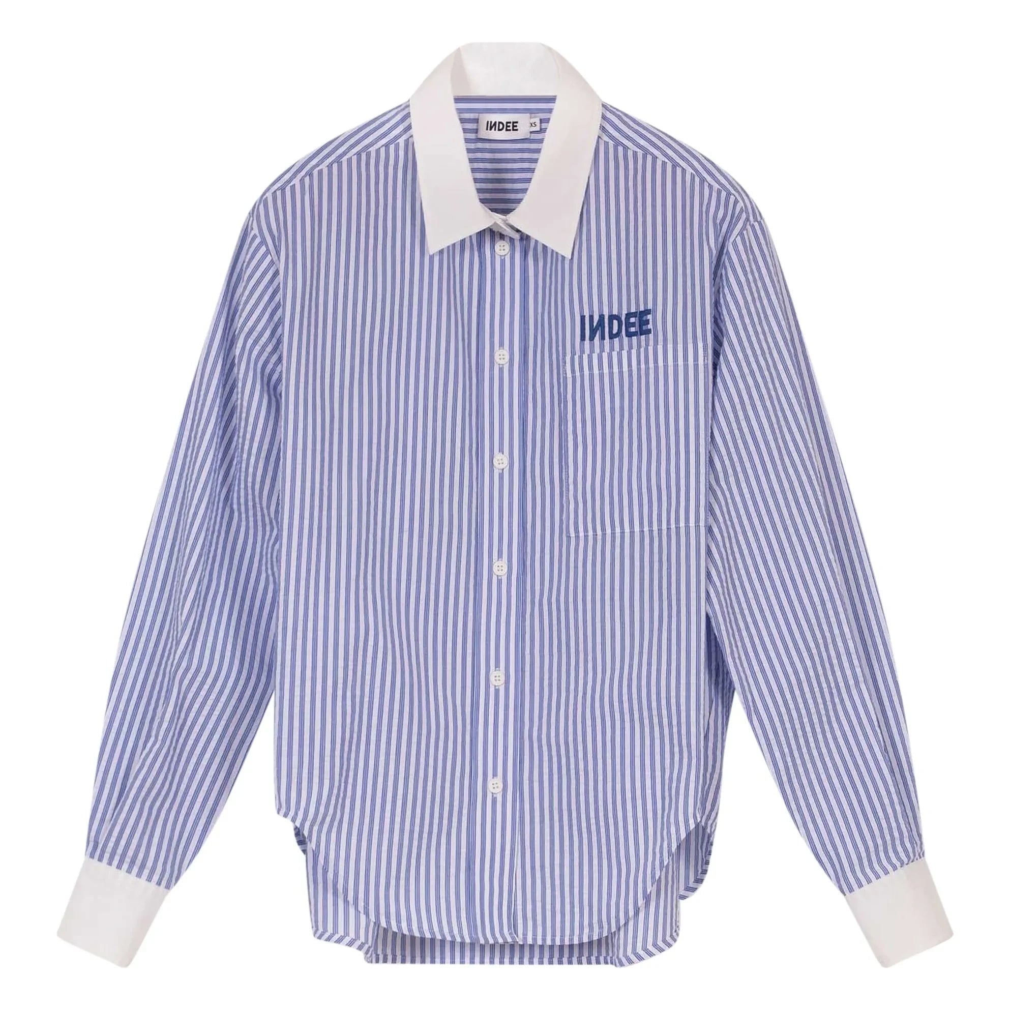 Indee - Vizcaya Striped Shirt | Blue