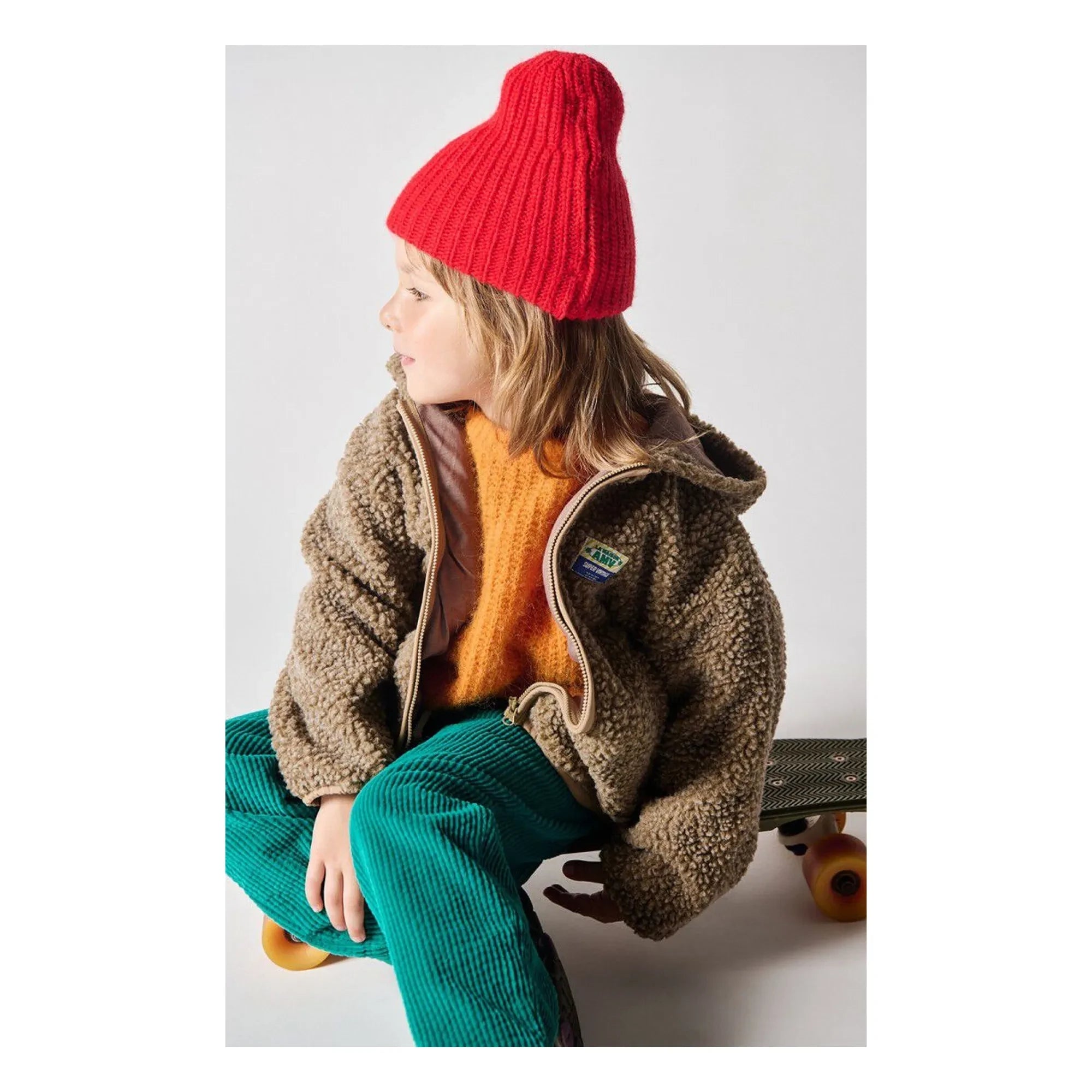American Vintage - Hoktown Sherpa Hoodie | Brown