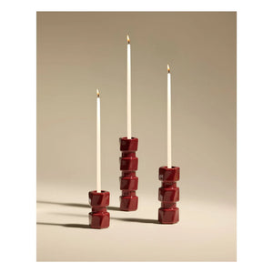 Maison Sarah Lavoine - Colonna Candle Holder | Karmen Red