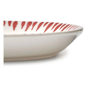 Serax - Baazar Oval Serving Plate, Waww La Table - Set of 2 | Red