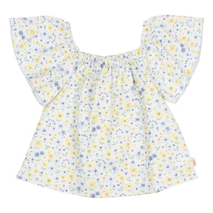 Búho - Patiska floral blouse | Light blue