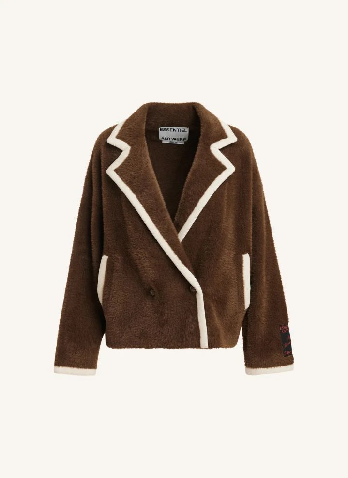 Essentiel Antwerp - Kugar Cardigan | Brown
