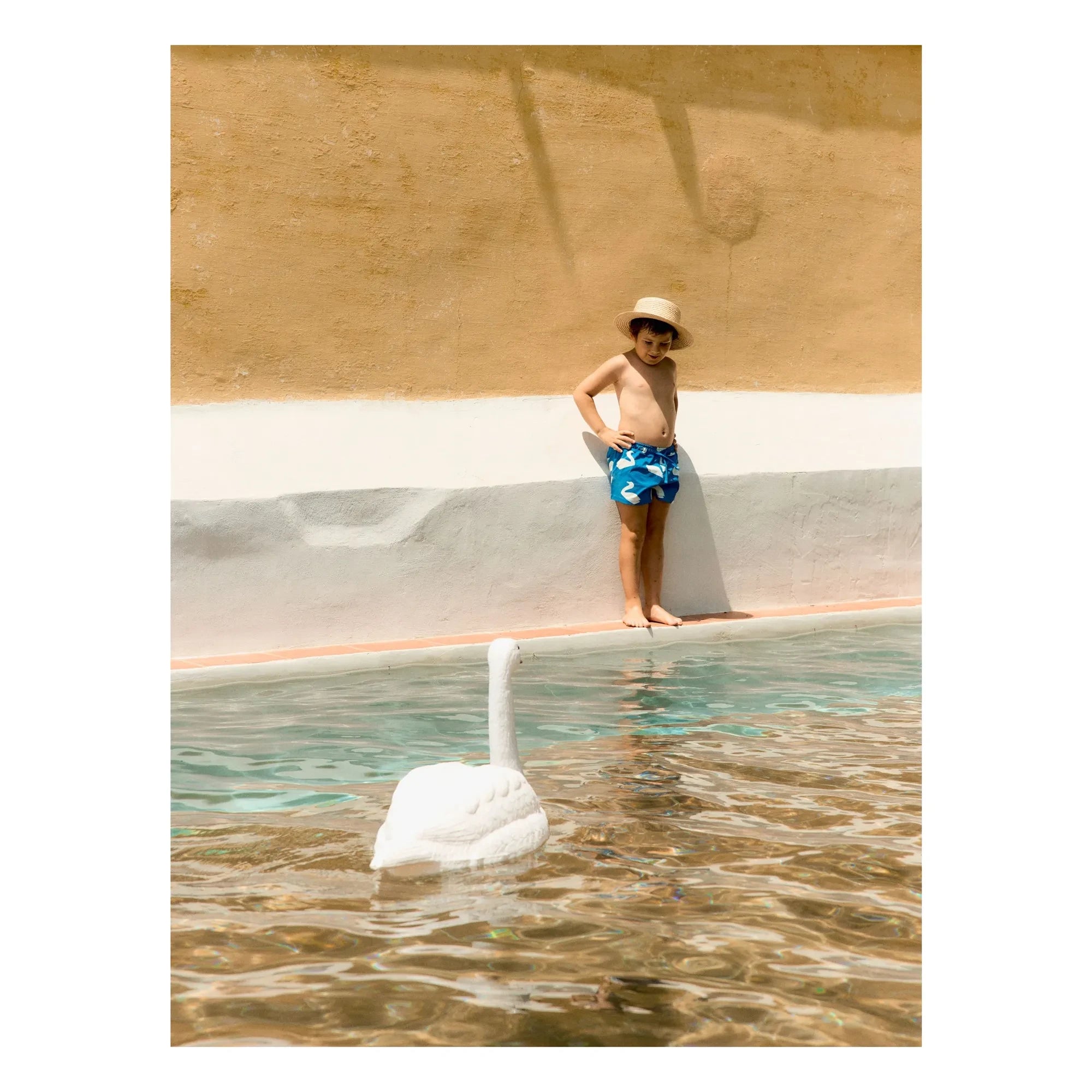 Tinycottons - Blue Swans Swimsuit