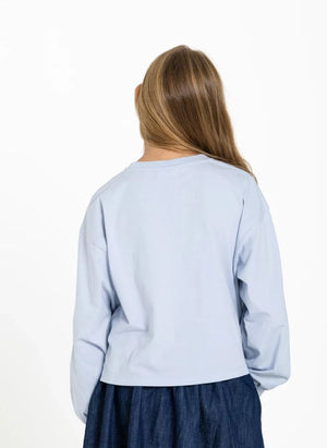Smallable Kid - Bloomy Sweatshirt | Light Blue