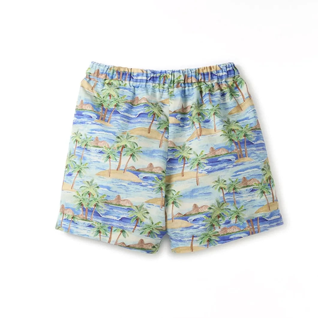 Fabula - Aquarelle Rio shorts | Light blue