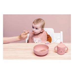 Trixie - Mrs. Cat Silicone Pacifier Bowl | Pink