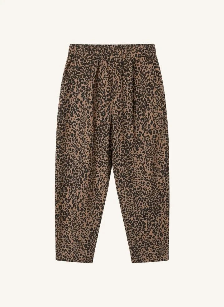 Cos I Said So - Leopard Logo Pants | Brown
