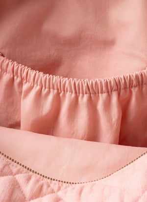 Editions Aimable - Suzanne baby diaper bag | Old Rose Gauze