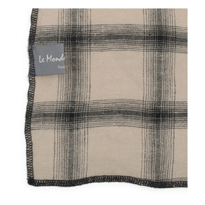 Le Monde Sauvage - Highlands Washed Linen Pillowcase | Beige Pink