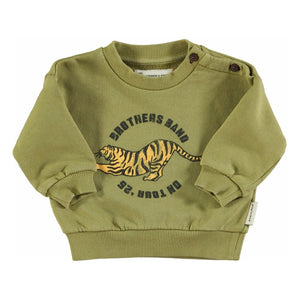 Piupiuchick - Tiger Sweat Organik Pamuk | Zeytin