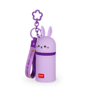 Legami - Rabbit Coin Purse with Keyring - Mini Kawaii