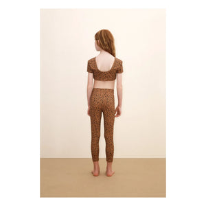 Tinycottons - Leopard Leggings | Brown