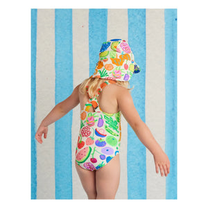 Halcyon Nights - Fruits Recycled Fiber Swimsuit | Off-White
