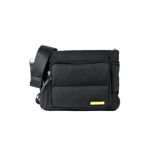 Bababing Joey Cross Body Changing Bag/ Stroller Organiser - Black-Changing Bags-Black- | Natural Baby Shower