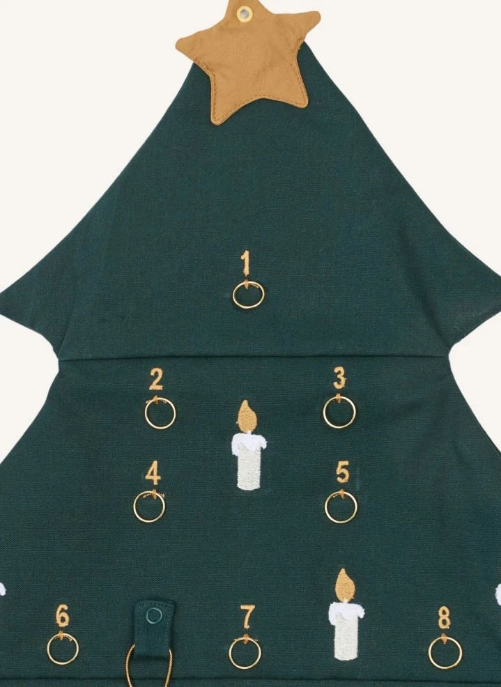 Fabelab - Dark Green Fir Advent Calendar