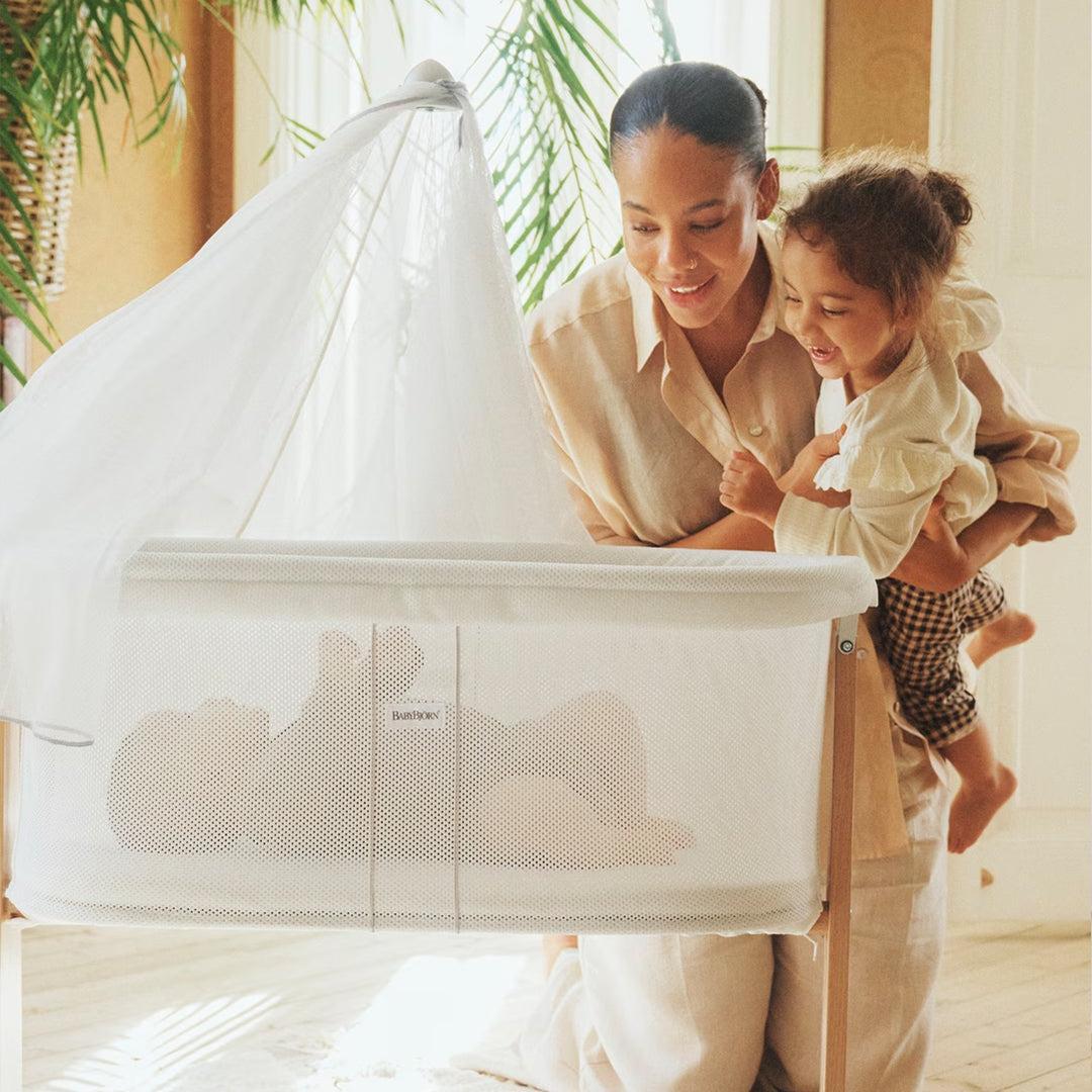 BabyBjörn Cradle - White-Cribs-White-Cradle | Natural Baby Shower