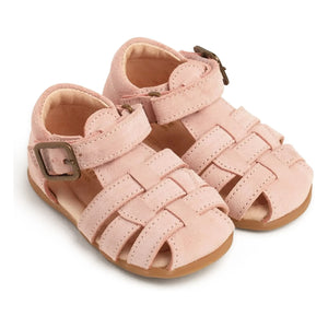 Lazare - Ernest Suede Sandals | Dusty Pink