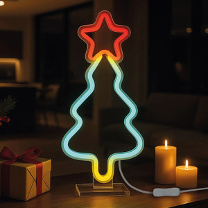 Legami - Neon-Effect LED Lamp - Christmas Tree - It's a Sign