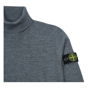 Stone Island - Havuz Yaka Kazak | Gri