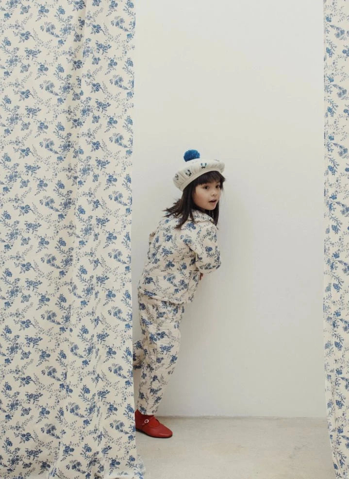 Emile et Ida - Pom-pom beanie | Ecru