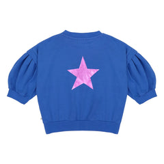 Jenest - Baloon Etoile Organic Cotton Sweatshirt | Cobalt