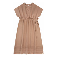 Matona - Tencel Dress | Light Brown