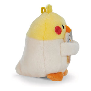 Nici - Knight Costumed Chipsy budgie plush | Gray