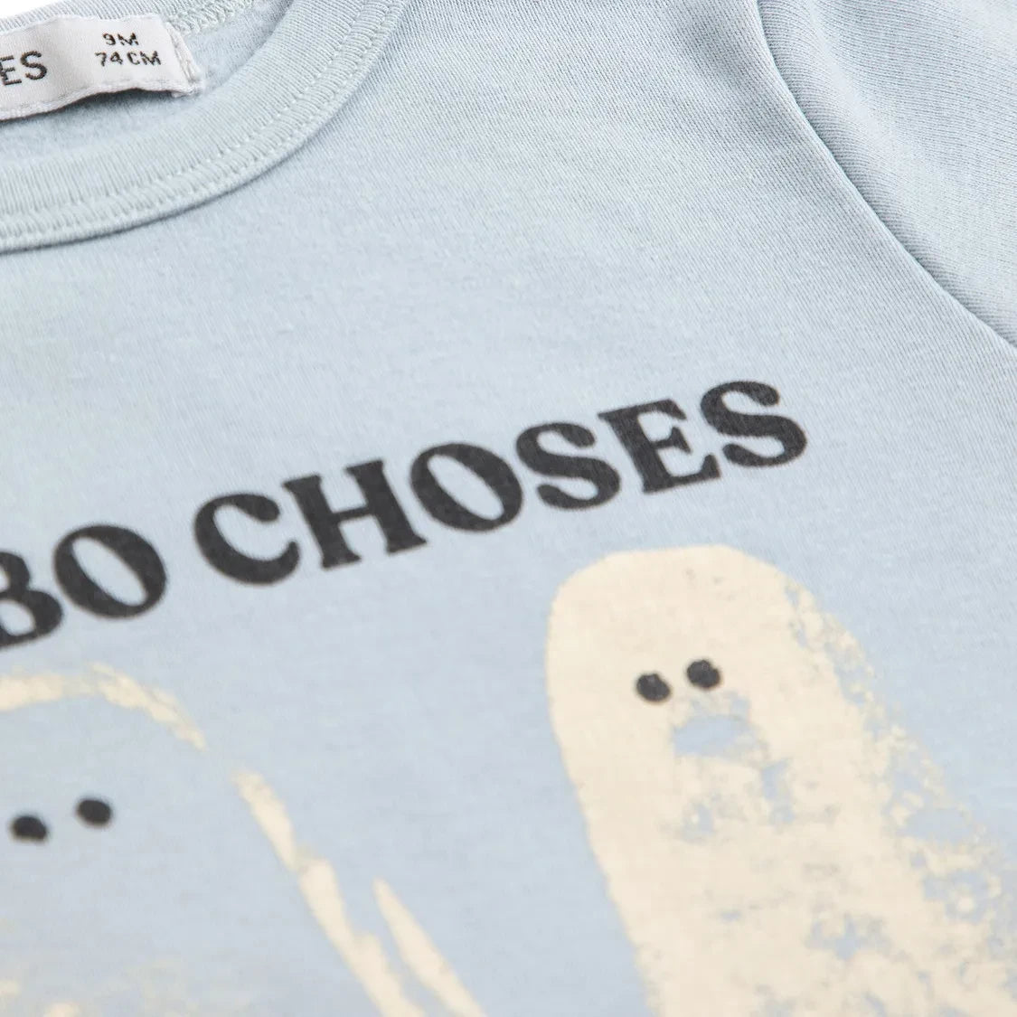 Bobo Choses - Organic cotton ghost bodysuit | Light blue