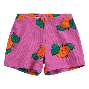 Bobo Choses - Ribbed Shorts Organic Cotton | Purple