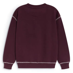 the new society - TNS Logo Sweatshirt | Bordo