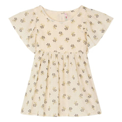 Bonpoint - Christie Fleurie Organic Cotton Blouse | Ecru