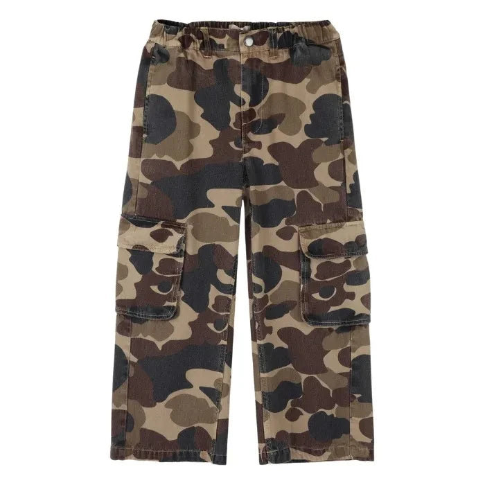 Jenest - Camouflage Cargo Pants | Caramel