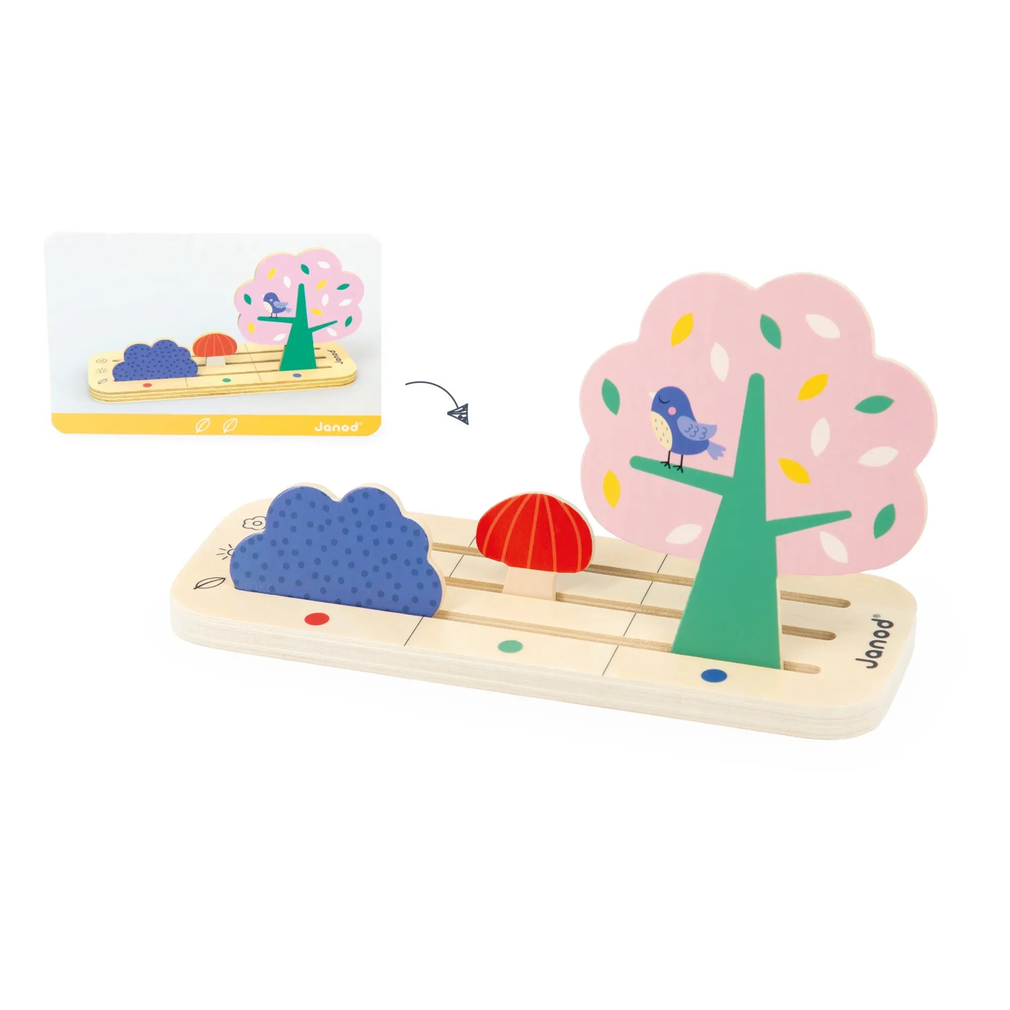 Janod - Spatial Awareness Game - Garden