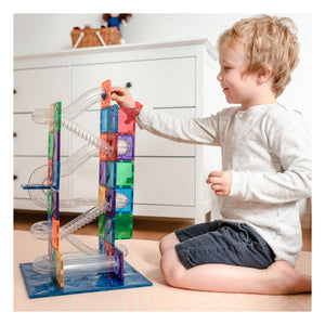 Connetix - Ball Run Set - 92 Pieces | Rainbow