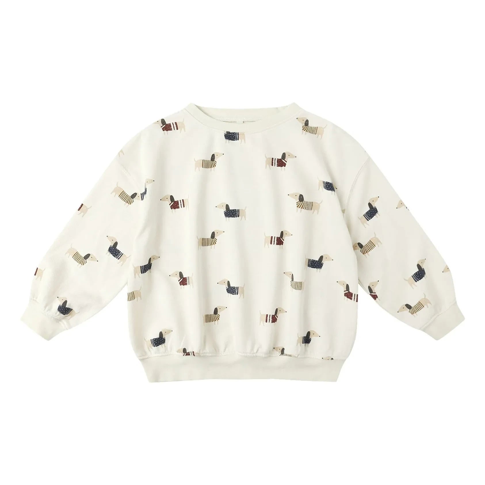 Rylee + Cru - Dachshund Sweatshirt | Ecru
