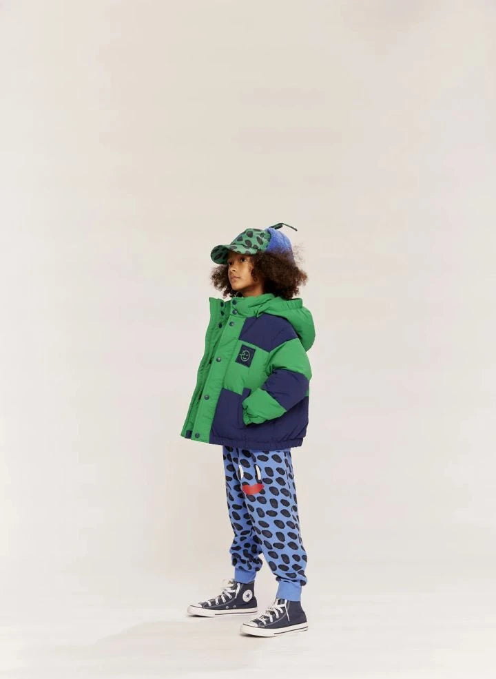 Wynken - Burletta Down Colorblock puffer jacket | Green