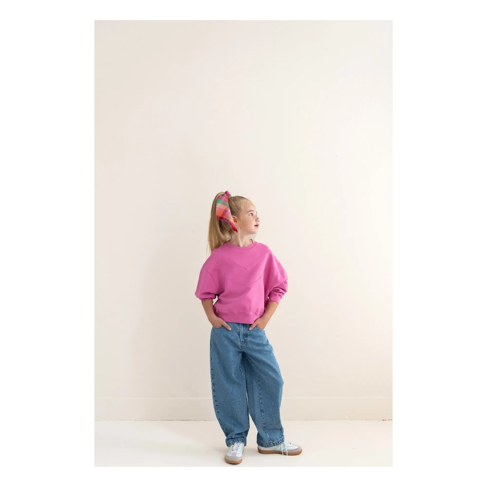 Jenest - Tammie Organic Cotton Sweatshirt | Fuchsia