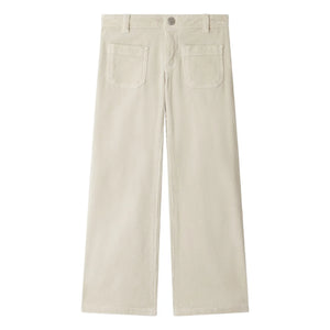 Bonpoint - Jennifael Velvet Organic Cotton Pants | Mastic