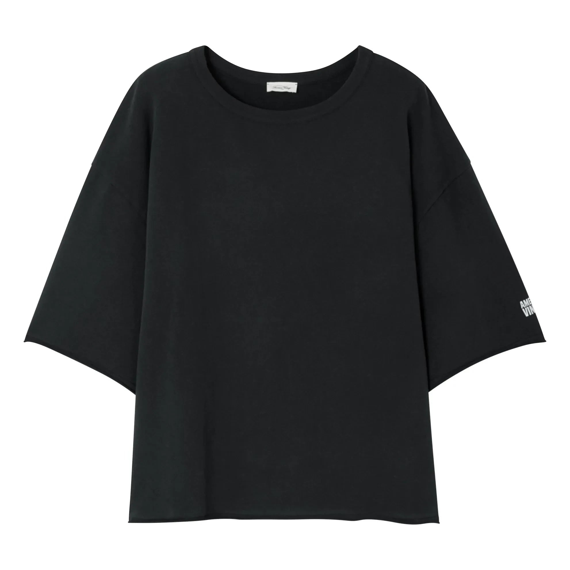 American Vintage - Ykobow Cotton T-Shirt | Black