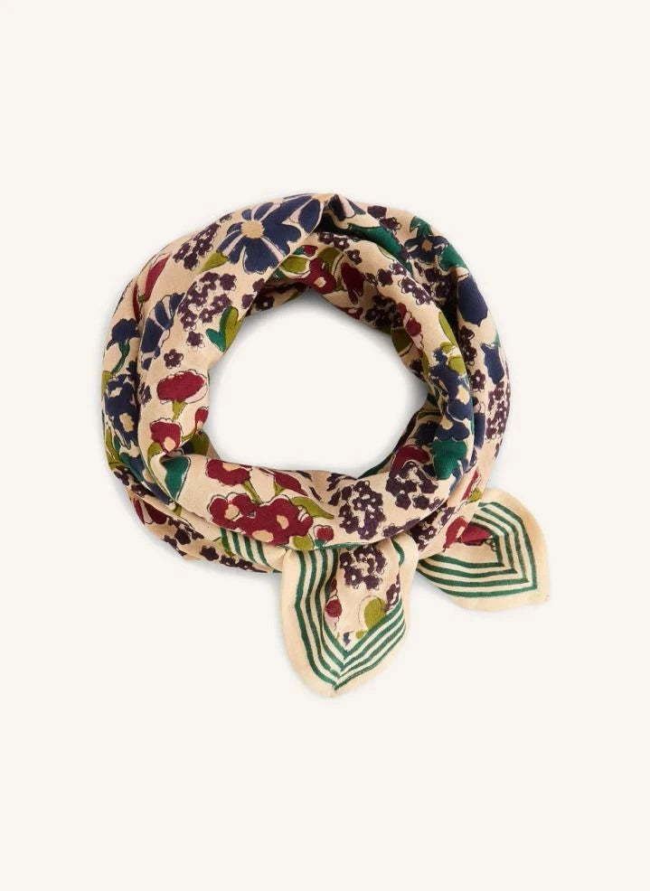 Apaches - Latika Large Floral-Print Shawl | Green
