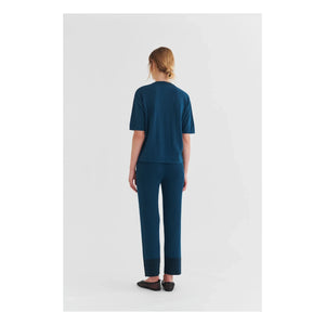 FUB - High Twist Rib Pants | Blue