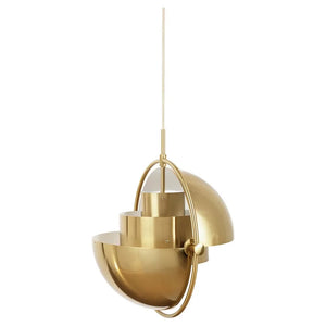 Gubi - Multi-Lite Ceiling Lamp, Louis Weisdorf, 1972 | Brass
