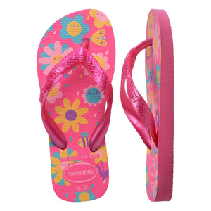 Havaianas - Flores Parmak Arası Terlik | Fuşya