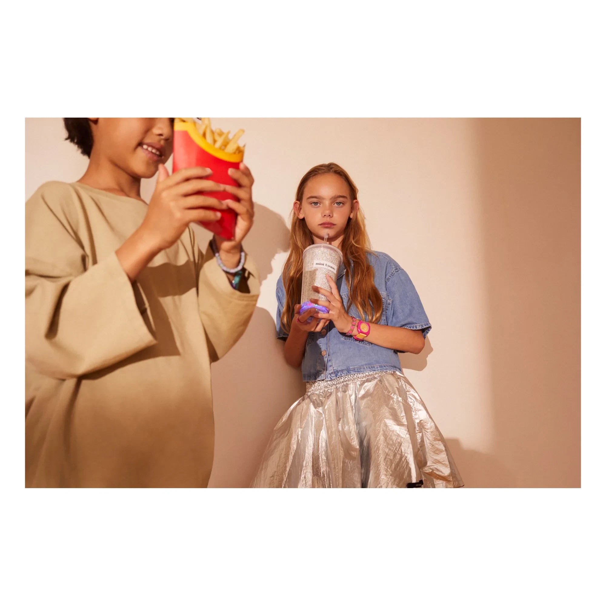 Mini Kyomo - Disco Clock | Silver