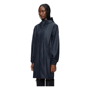 Rains - Storm Breaker W3 Long Coat | Navy Blue