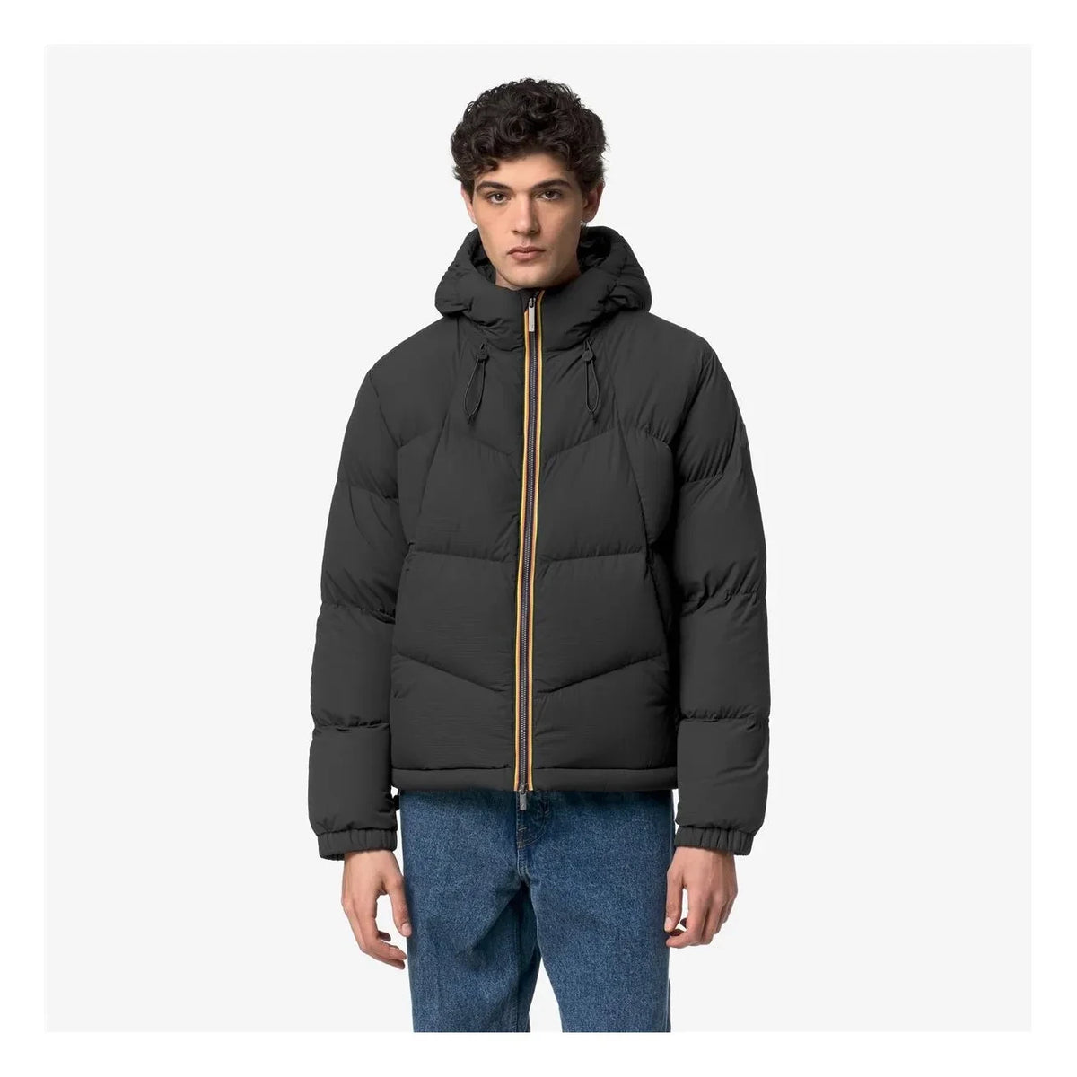 K-way - Quill Stylish Nylon Padded Jacket | Black