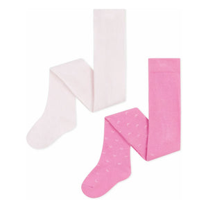 Petit Bateau - 2 Çift Yüksek Çorap Seti | Pembe